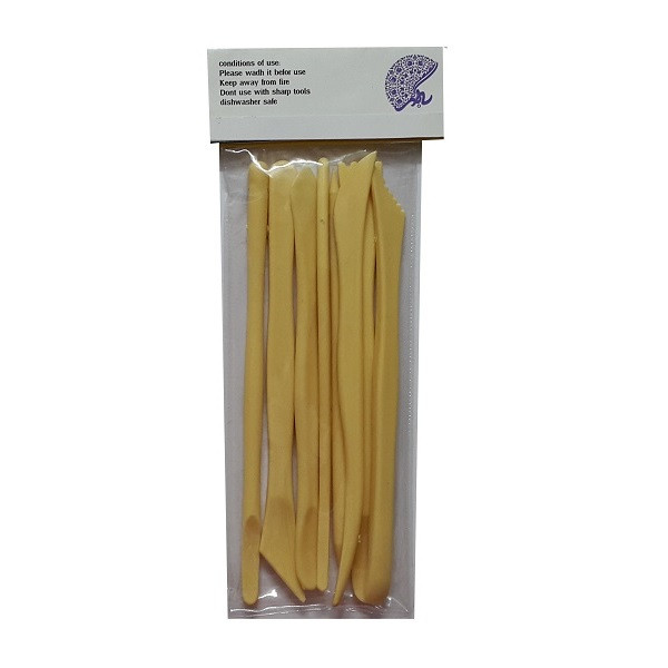 ابزار تزیین کیک به گز مدل آرت لاین مجموعه 8 عددی