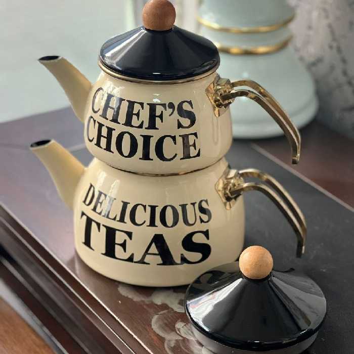 ست کتری و قوری شاهین مدل Amaraa