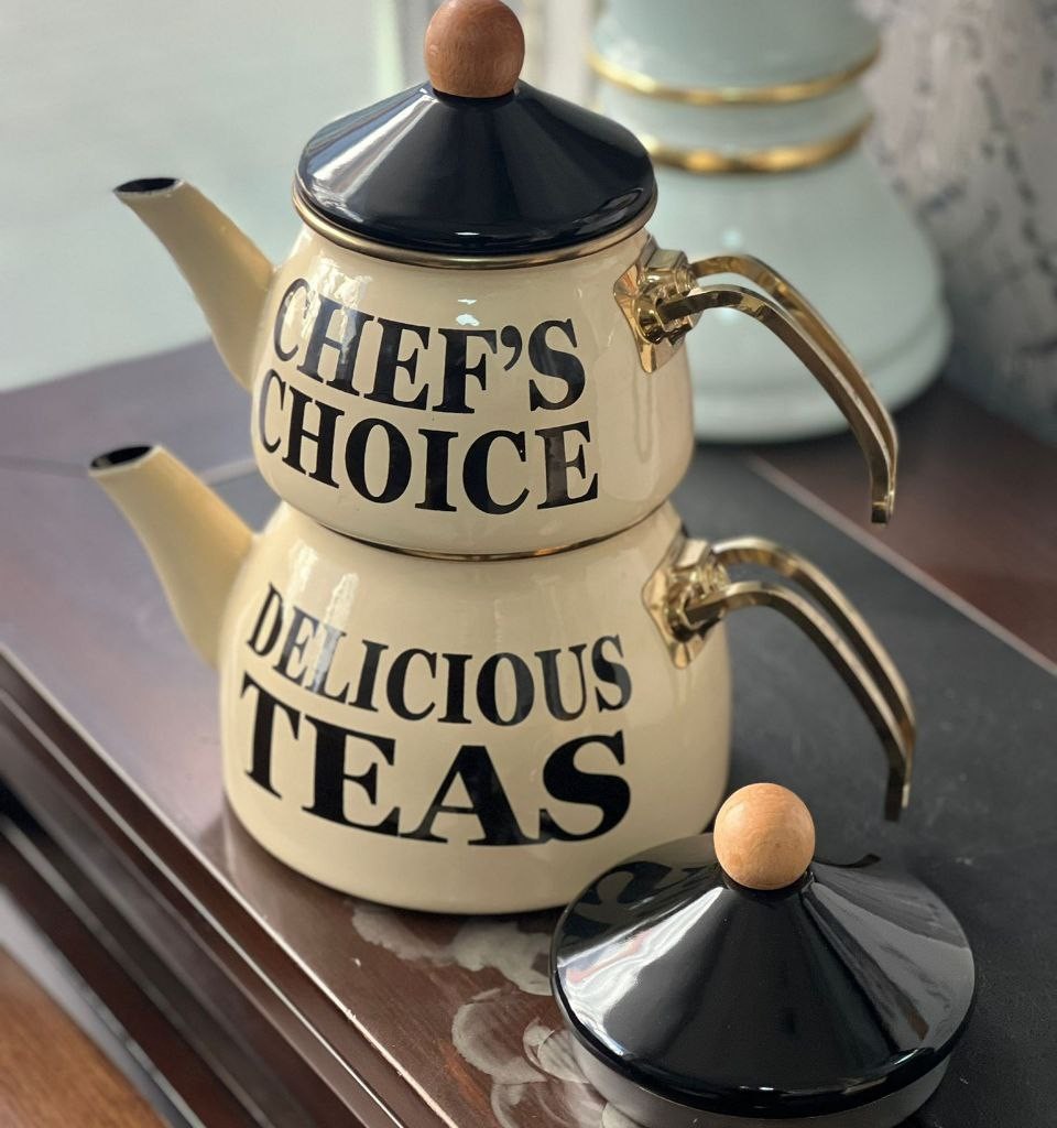 ست کتری و قوری شاهین مدل Amaraa