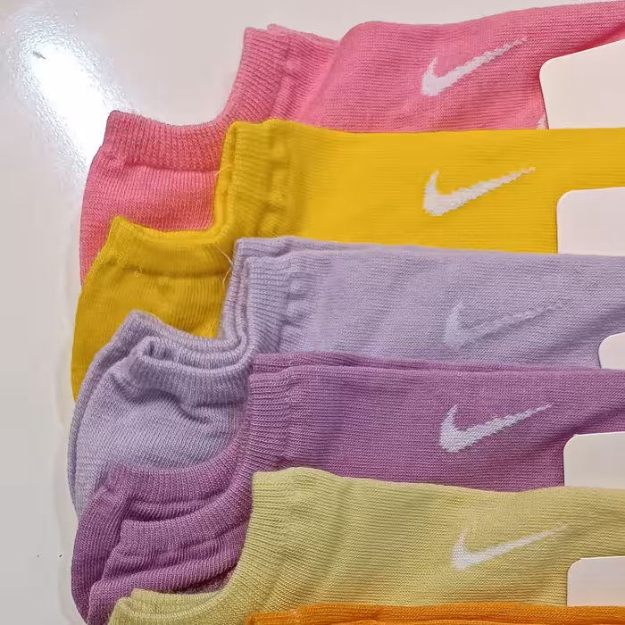 جوراب مچی زیر غوزکی نایکی جنس نخی وارداتی خنک فری سایز 