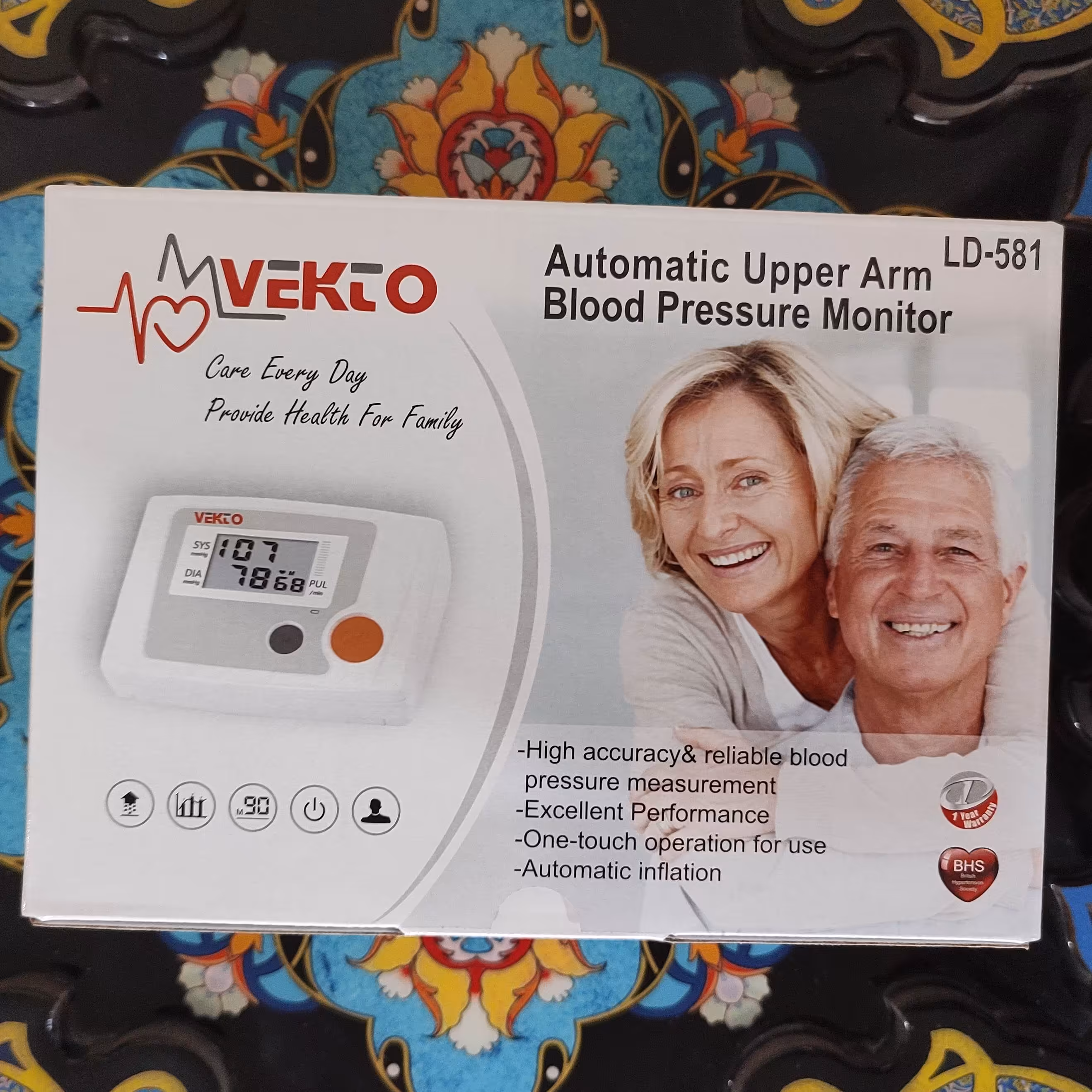 فشارسنج دیجیتال بازویی وکتو کد 581