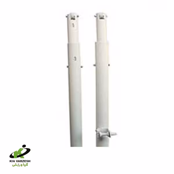 پایه والیبال ثابت تلسکوپی رنگ کوره ای