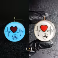 آویز ماشین شب تاب رزینی قاب برنجی(سفارشی)خاص ترین دست سازه های چوب و رزین هدیه خاص (ارسال رایگان) غرفه برتر