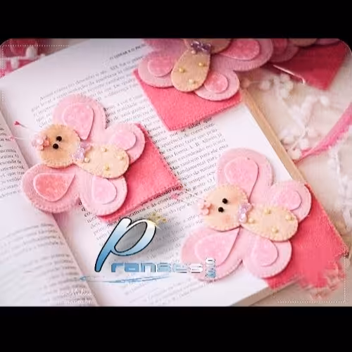 نشان گر کتاب و قرآن مدل پروانه