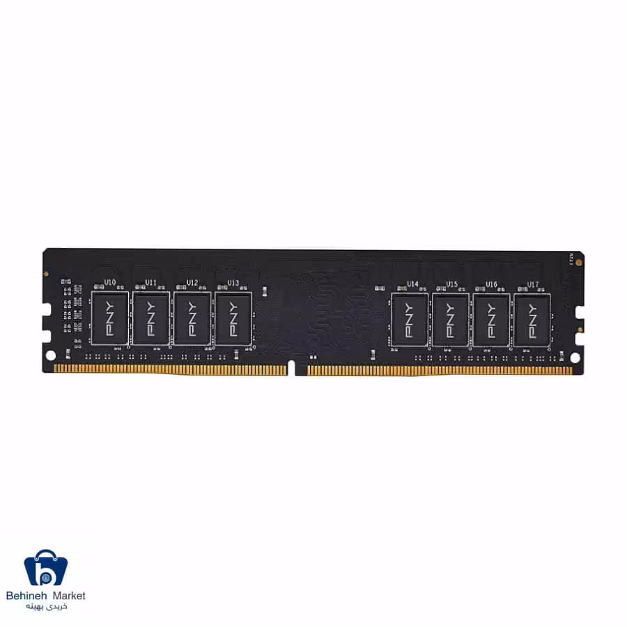 رم دسکتاپ پی‌ان‌وای مدل Performance 8GB-DDR4-2666MHz-CL19-Singel Channel
