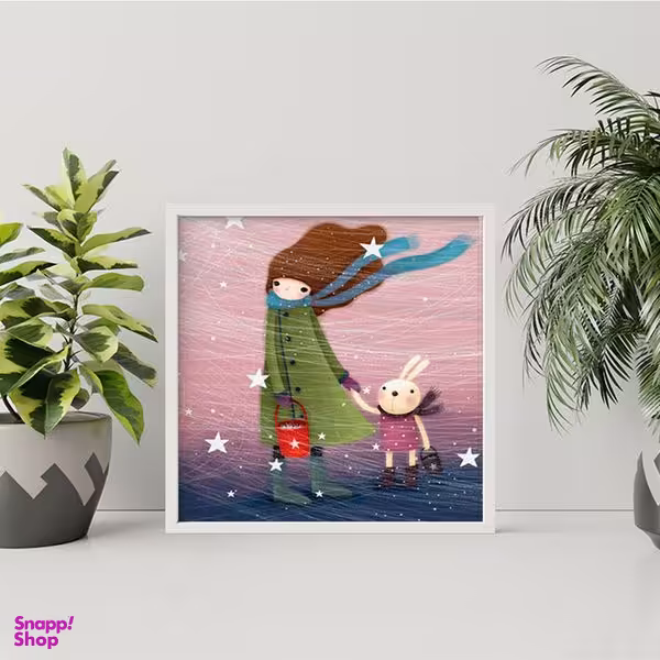 تابلو طرح دختر مدل EP408