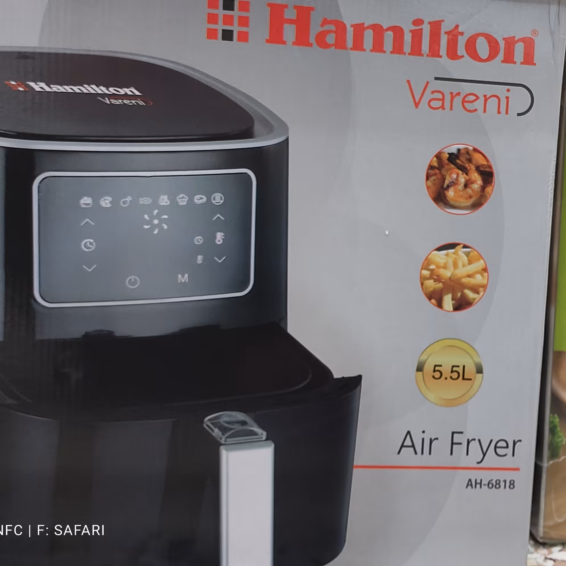 سرخ کن بدون روغن (هوا پز) همیلتون مدل 6818