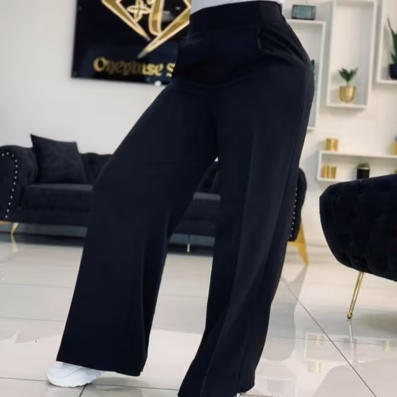 شلوار زنانه بگ فاق بلند سایز بندی 36تا48
