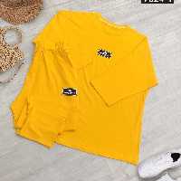 ست 7024 تیشرت شلوار  پنبه سایز بزرگ ارسال رایگان رنگبندی 