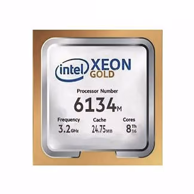 CPU مدل Xeon Gold 6134M برند Intel