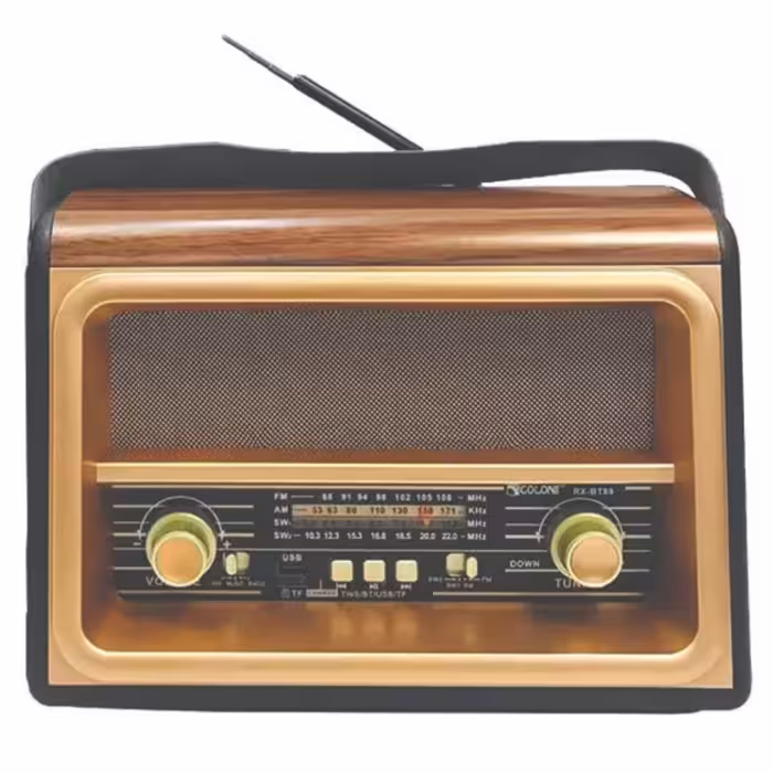 اسپیکر بلوتوثی و رم خور و رادیوسنتی طرح قدیمی