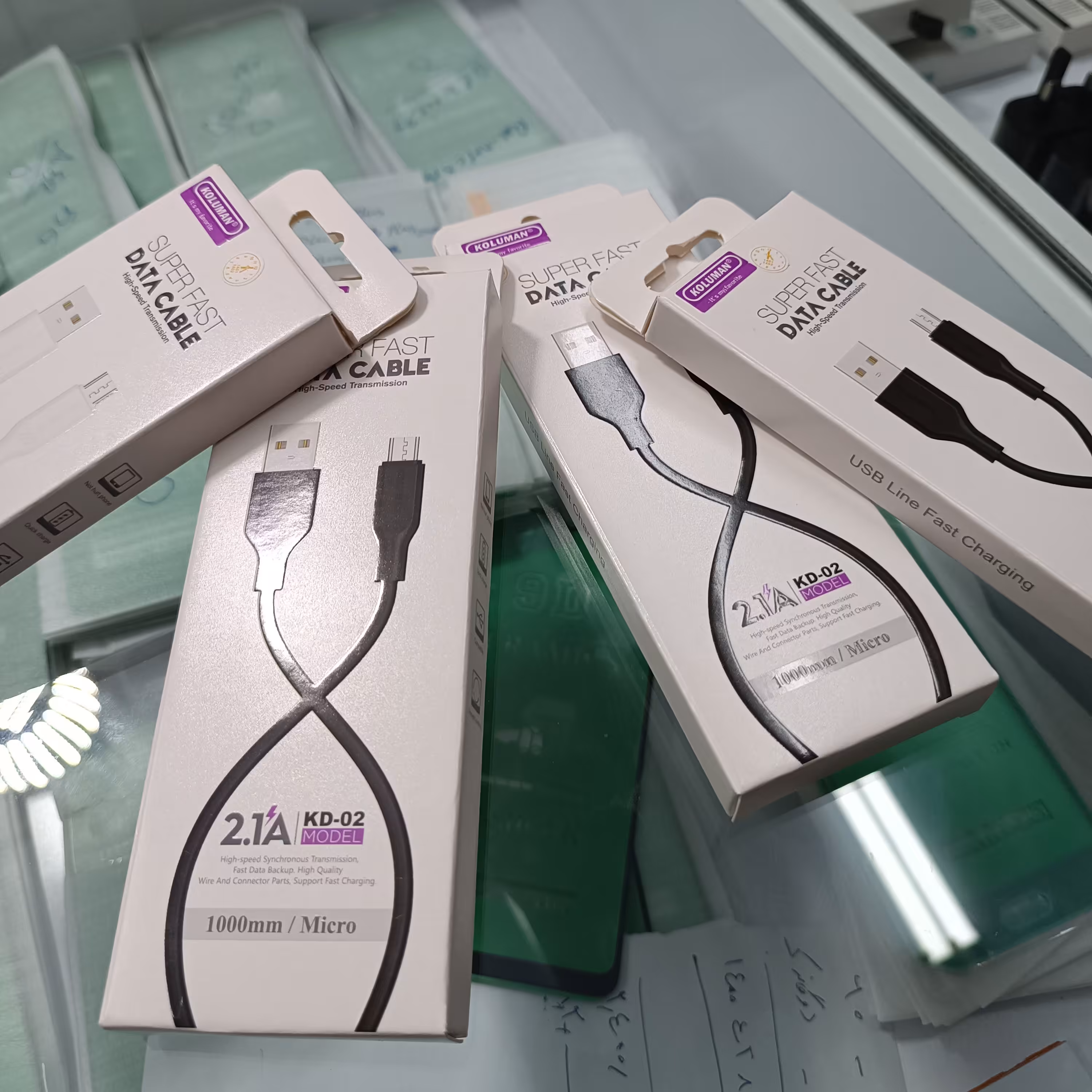 کابل koluman میکرو فست شارژ با گارانتی سه ماهه