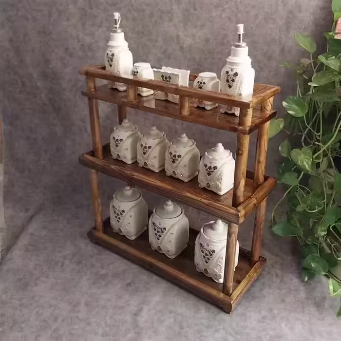 استند نظم هدهنده آشپزخانه،  استند چوبی