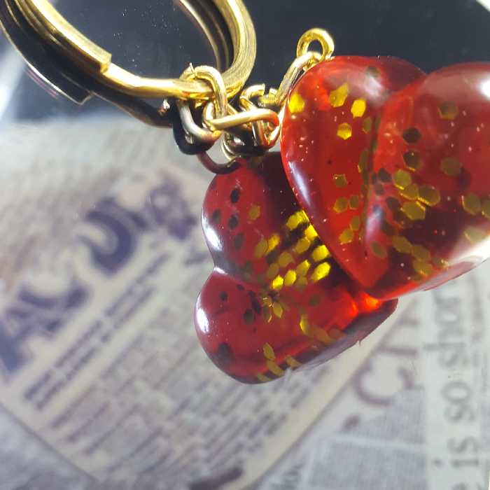 جاکلیدی قلب رزینی محدب کد 276