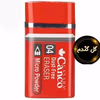 پاک کن کنکو 8 گرم قرمز 4 سانتی بدون چرک خیلی نرم مناسب مداد رنگی