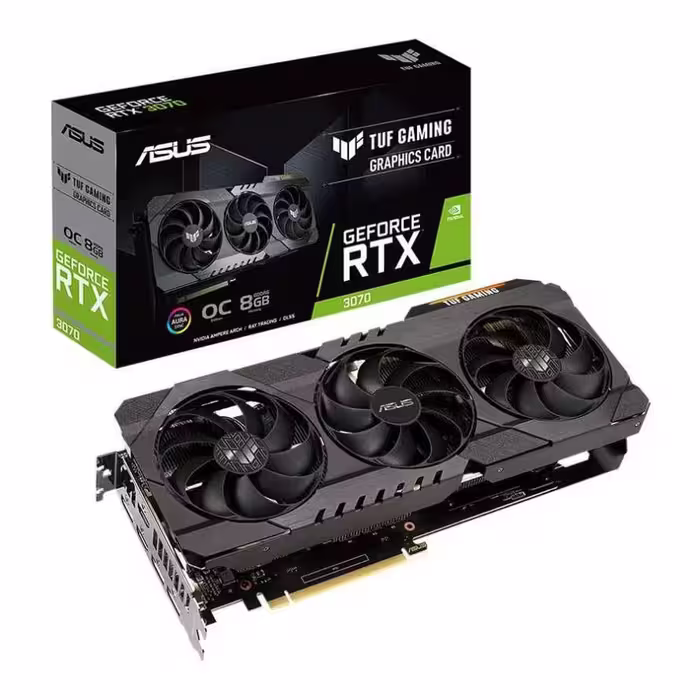 کارت گرافیک ایسوس TUF RTX 3070 O8G GAMING