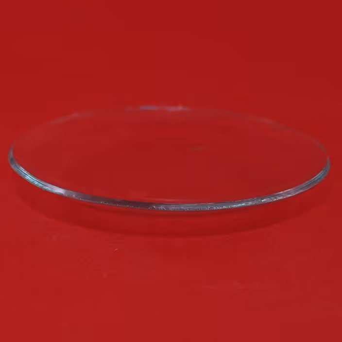 شیشه ساعت قطر 8 سانت آزمایشگاهی 