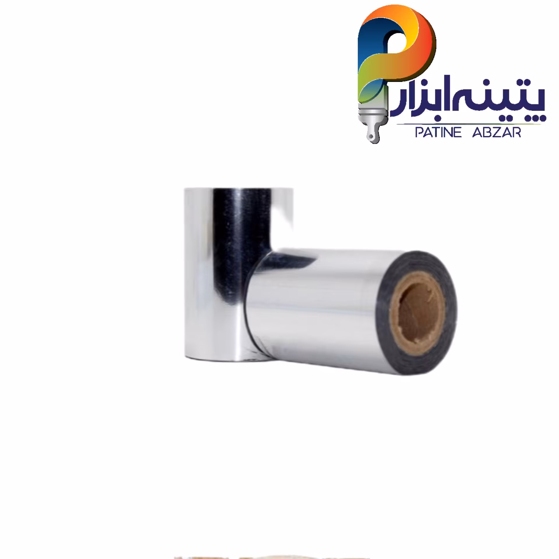 ورق توتکالی نقره ای (فویل باند)عرض 10 سانت 