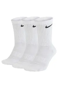 جوراب سفید مردانه و زنانه های روزمره خدمه 3PR Nike