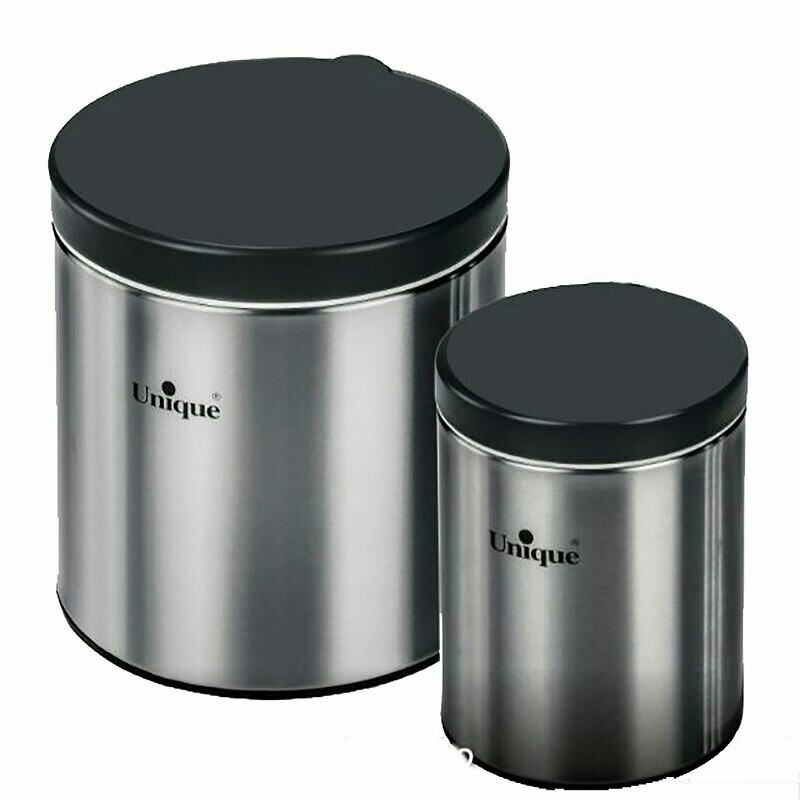 سطل قند و شکر استیل ( یونیک ) مدل 1612 