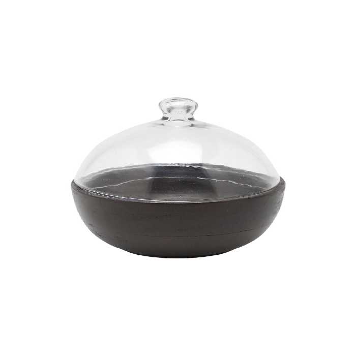 تخته نرد کاسه چوبی با درب شیشه ای M400256053 Vakko