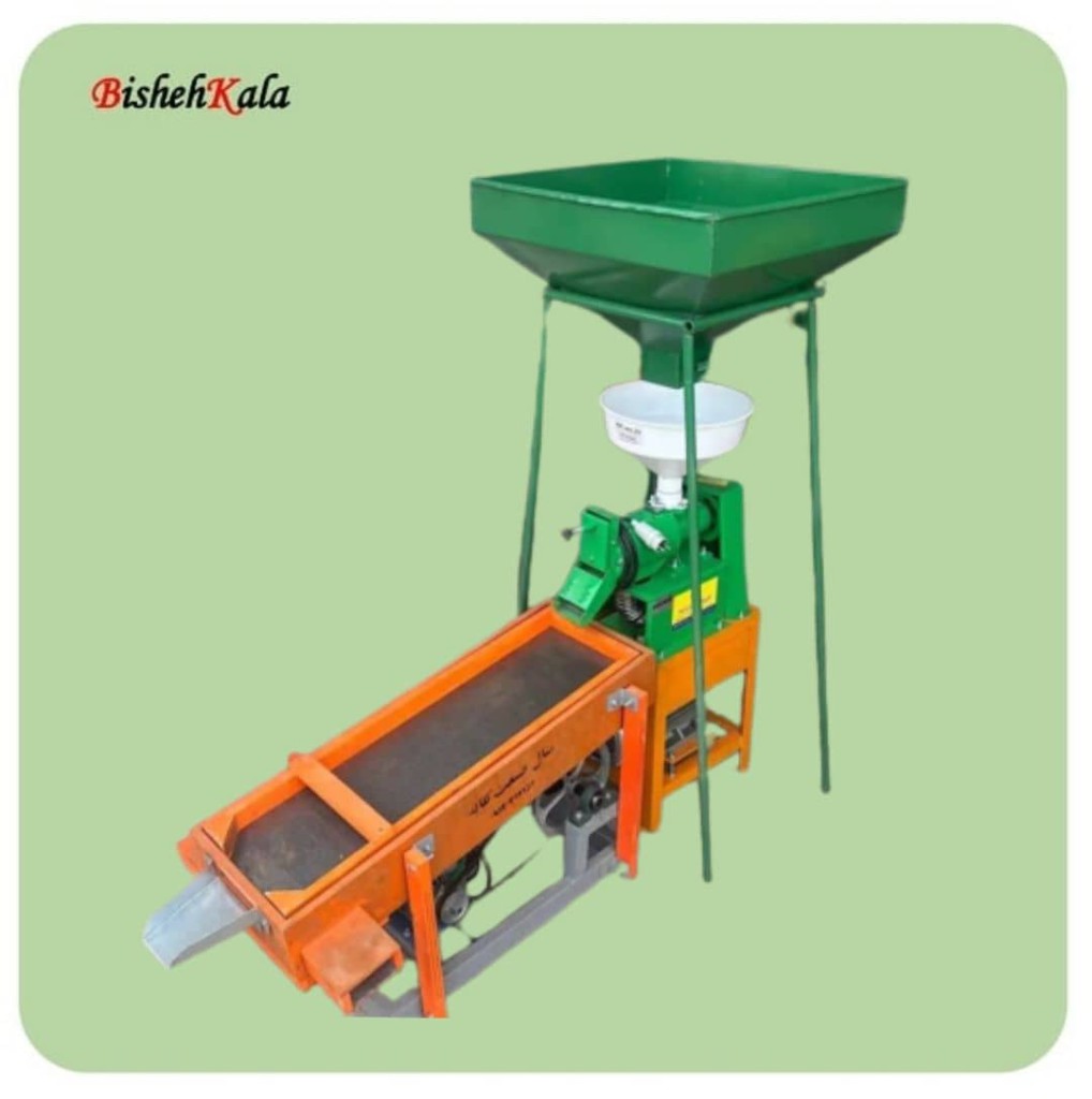 دستگاه شالیکوبی خانگی سیار موتور کوچک