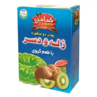 پودر ژله کیوی با ژلاتین صددرصد حلال گاوی و طعم دهنده طبیعی وواقعی باکیفیت 100گرمی ضامن