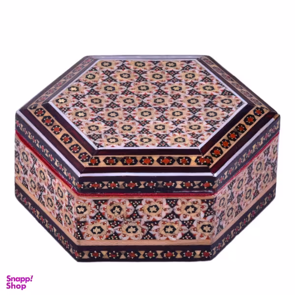 جا سکه ای خاتم کاری هنرلوکس مدل KH4