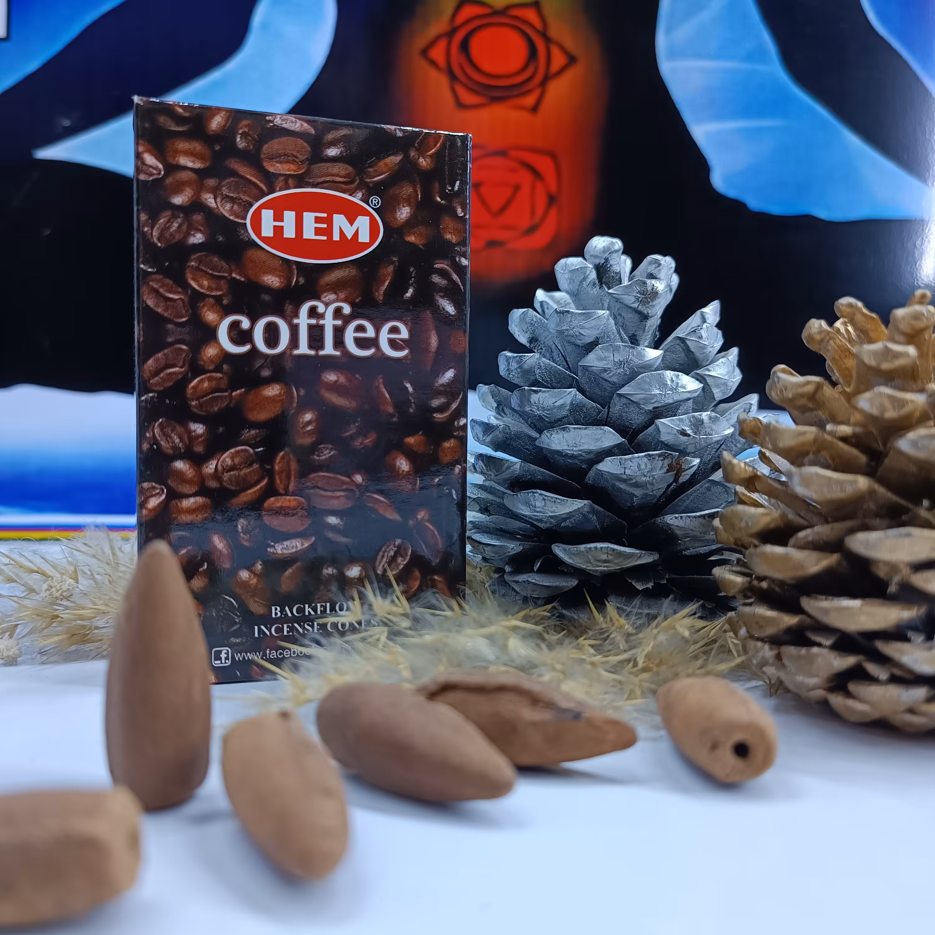 عود مخروطیHEM با رایحه قهوه