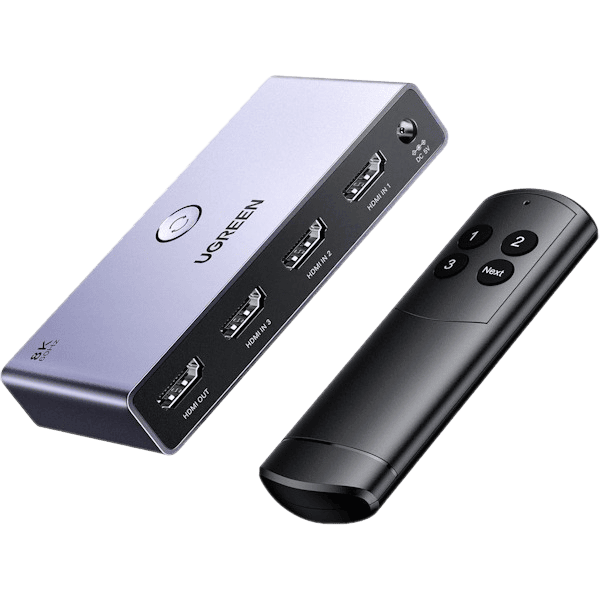 سوئیچ 8K 60Hz چهار پورت HDMI 2.1 یوگرین مدل CM624 کد 15604