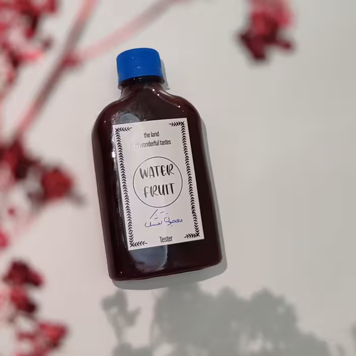 آب معجون تمشک پالپ دار  250 سی سی