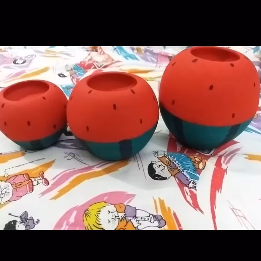 آینه کاری جا شمعی یلدایی