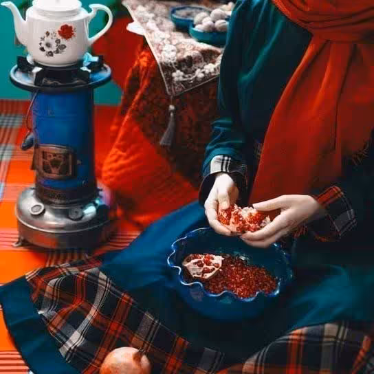 تابلو کاشی یلدا2