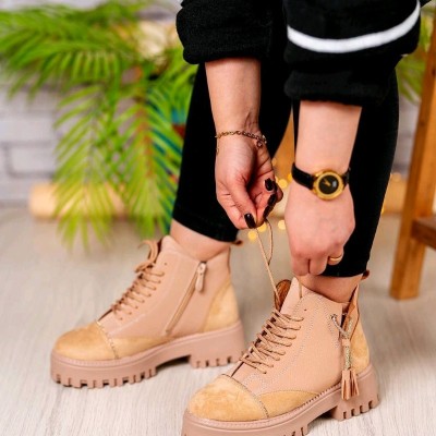 بوت بنددار زنانه