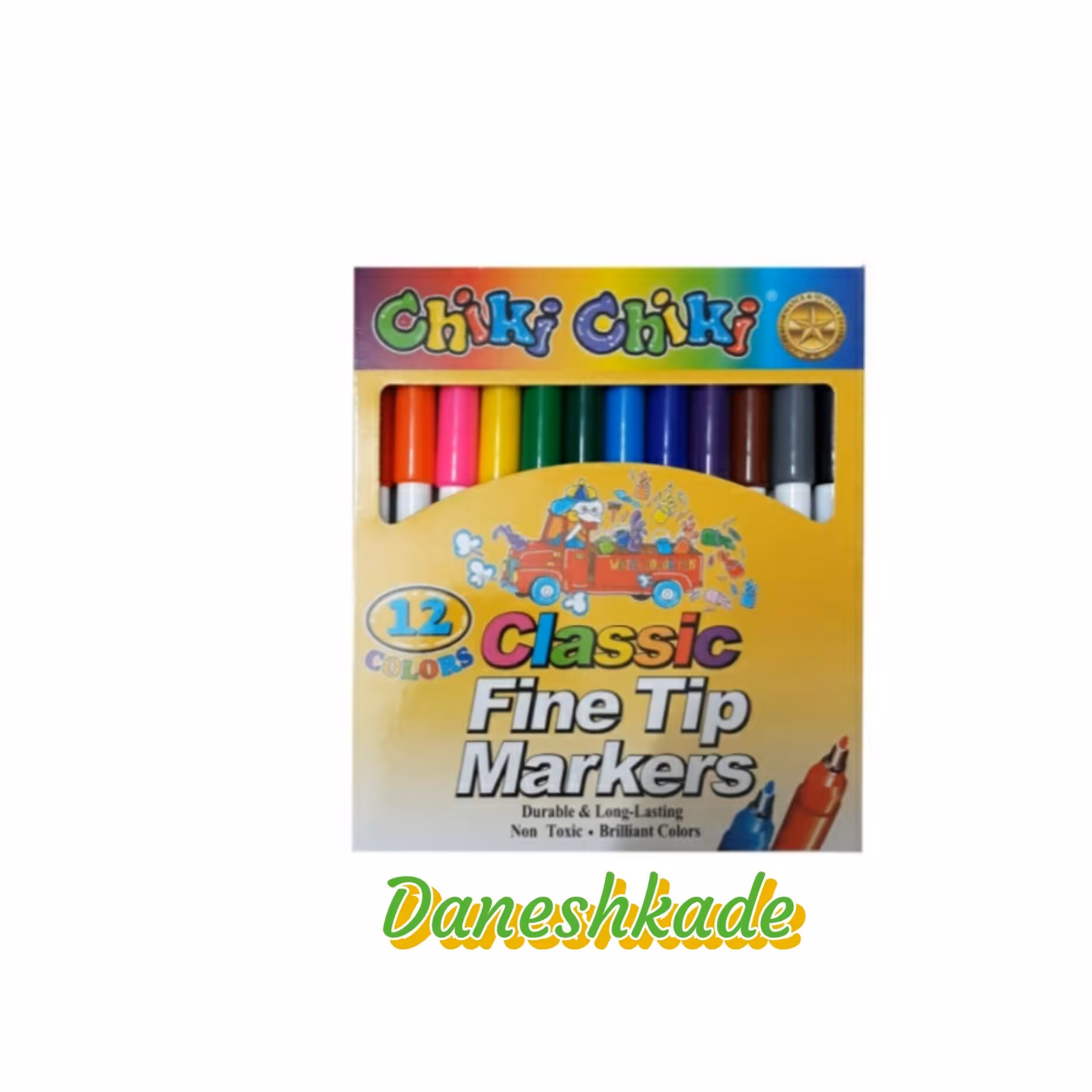 ماژیک 12رنگ چیکی چیکی