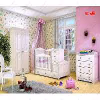 سرویس خواب دو منظوره کد 94 شامل تخت دو منظوره – کمد – دراور