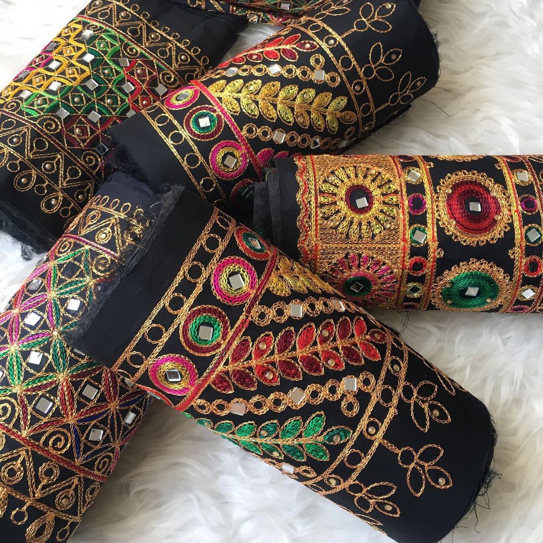 نوار سوزن دوزی هندی عرض 20سانت