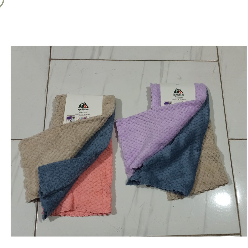 دستمال حوله ای نانو سه تایی 28.28 فروش تک و عمده