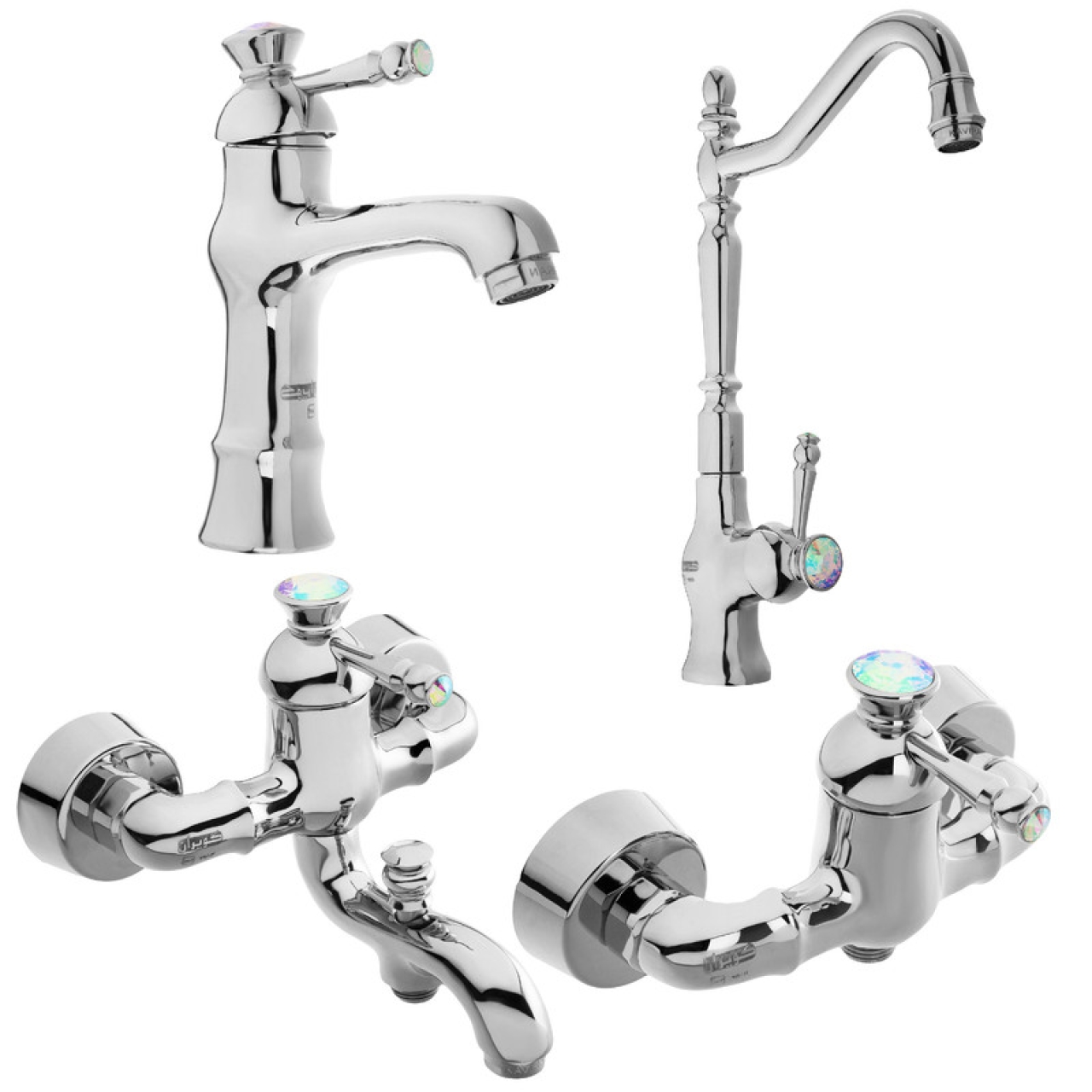 ست شیرآلات کویران آذر مدل فلورانس