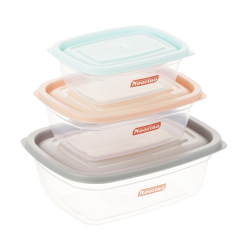 ظرف نگهدارنده نورینو مدل آسمان مجموعه سه عددی (چند رنگ) 