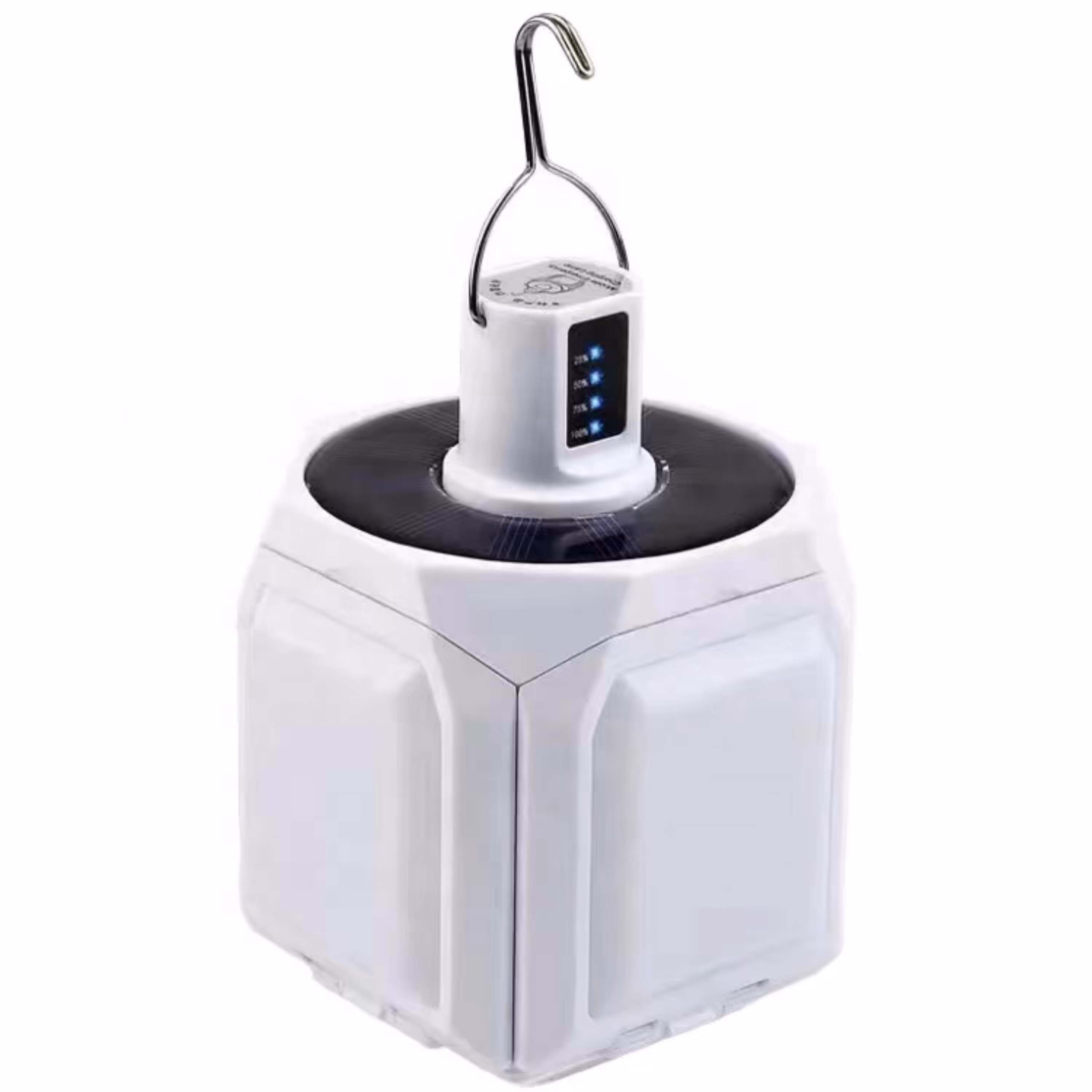 لامپ کم مصرف آویز شارژی خورشیدی سولار  مدل jlp-2181 چراغ اضطراری شارژی مسافرتی 