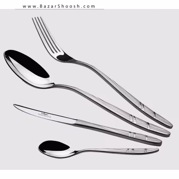 سرویس قاشق و چنگال 129 پارچه یونیک مدل UN-5972