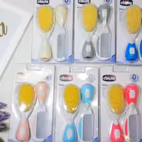 شانه و برس جغجغه ای نوزاد با طرحهای زیبا و شاد