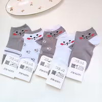 جوراب مچی نخی گربه جنس نخی اعلا سایز 42 تا 36