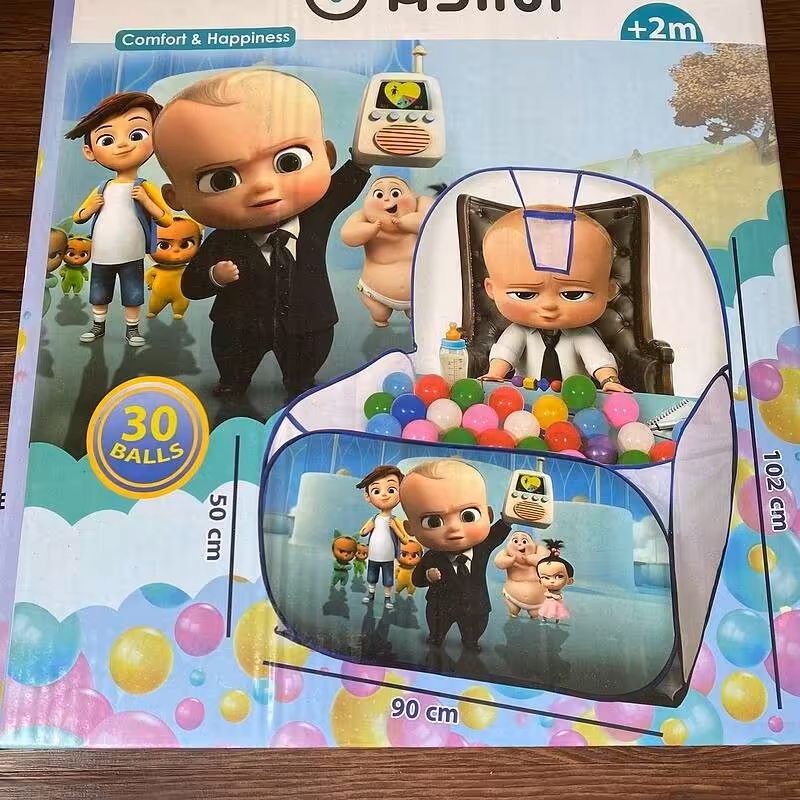 استخر توپ از بدو تولد 