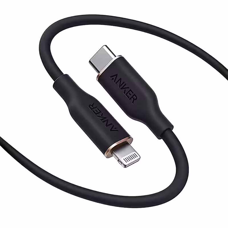 کابل شارژ 1.8 متری TYPE -C TO LIGHTNING مدل 8663H11 انکر - فراز سیستم