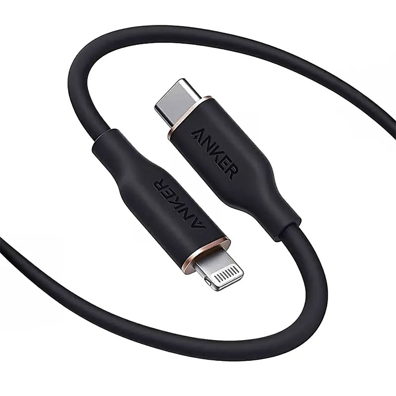 کابل شارژ 1.8 متری TYPE -C TO LIGHTNING مدل 8663H11 انکر - فراز سیستم