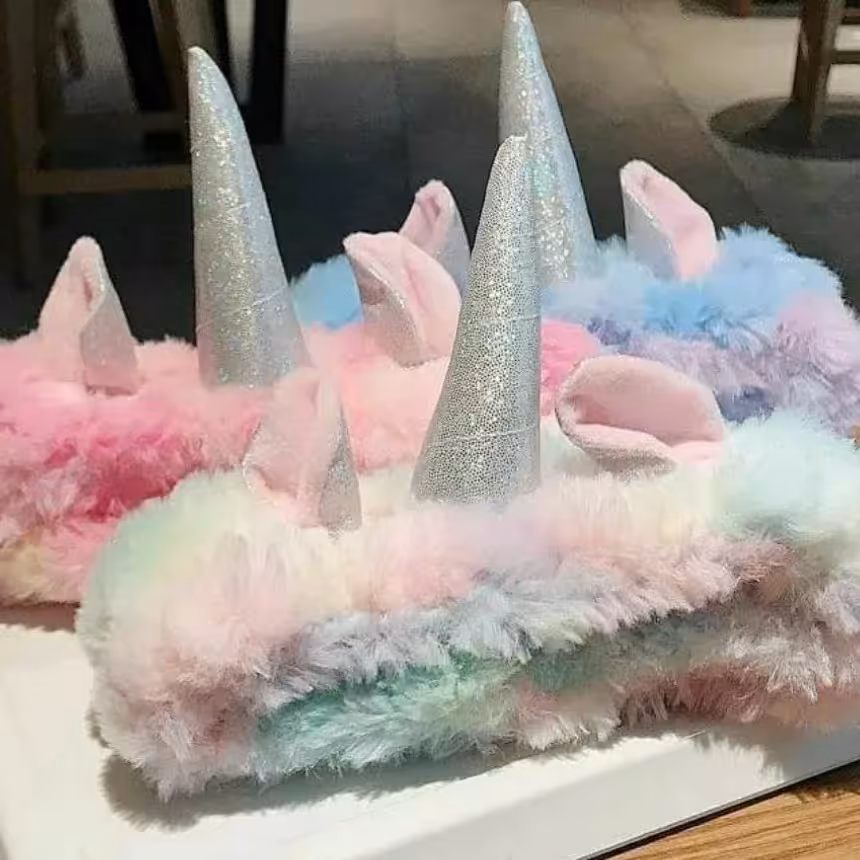 هدبند پشمالو تک شاخ