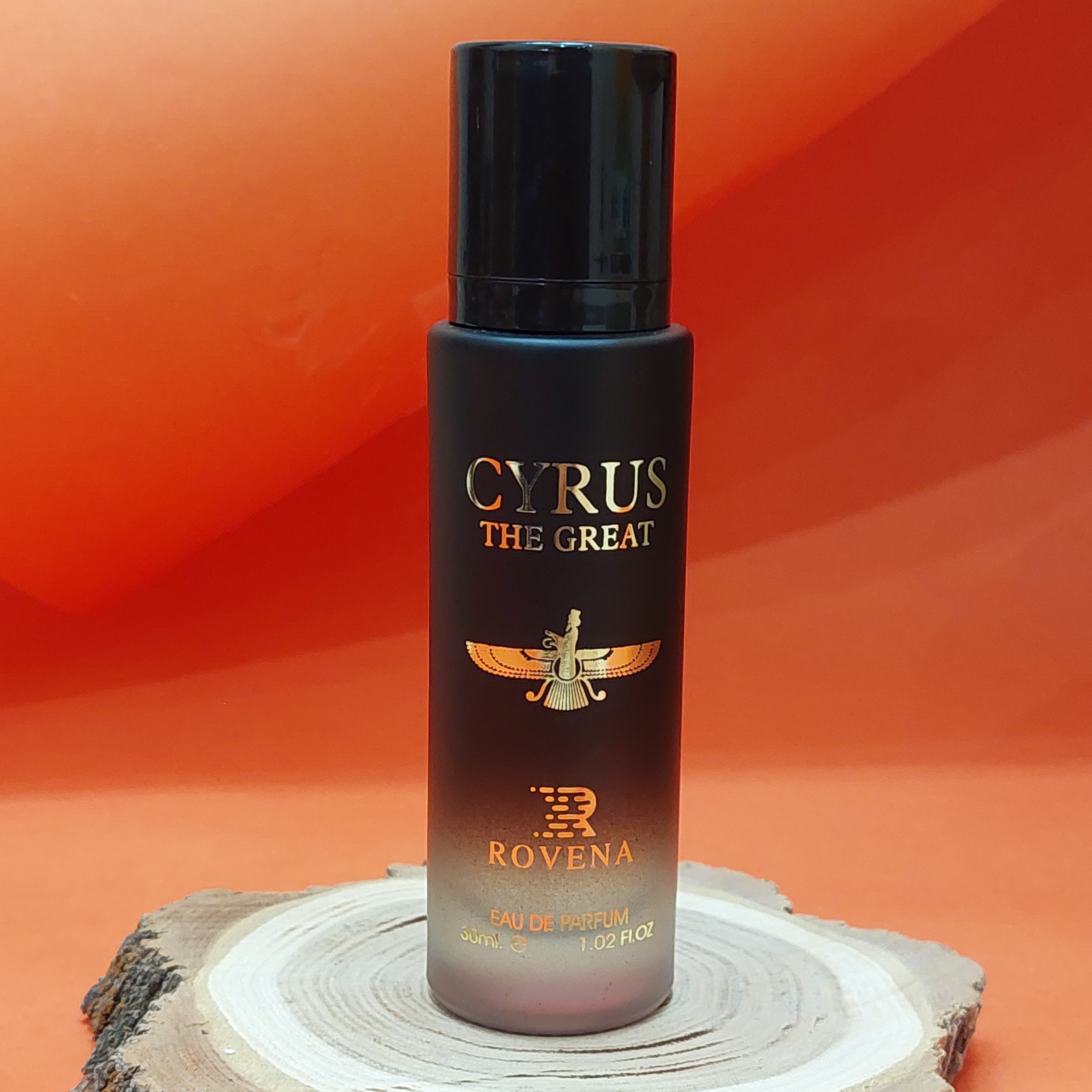 عطر مینیاتوری مردانه کوروش کبیر 30 میل برند روونا Rovena Cyrus