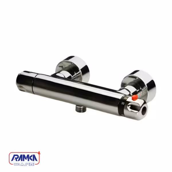 شیر توالت ترموستاتیک kwc مدل زئوس کروم